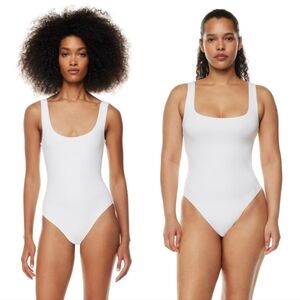 Aritzia Babaton Brown Contour Tank Bodysuit Size L